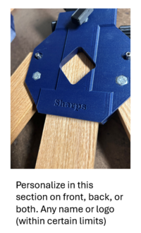 Sitting Cross Sticks - Rack and Pinion Adjustable